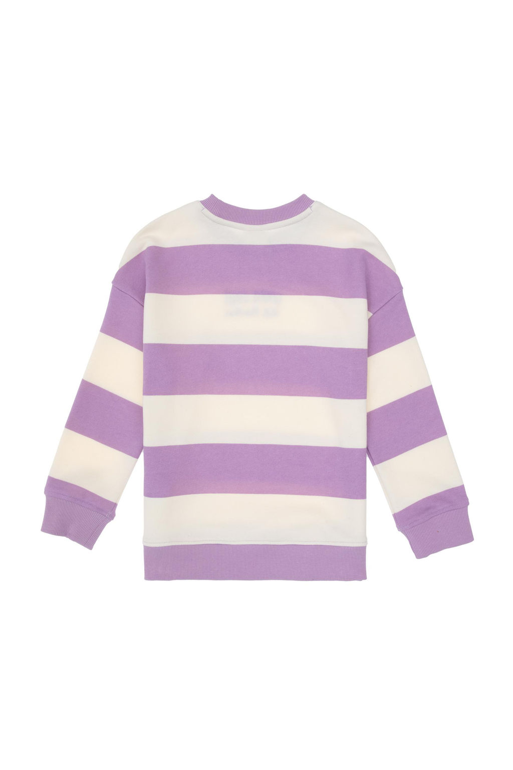 K_z _ocuk Lila _izgili Bisiklet Yaka Sweatshirt Sepette S_rpriz _ndirim - U.s. polo assn фото 3