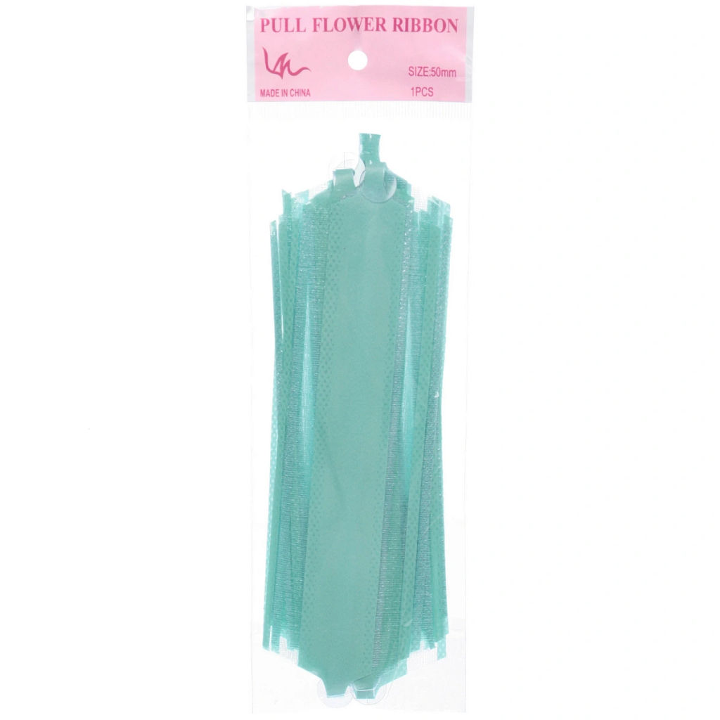 Цена за 6 шт. Бант для оформления подарка "Чудо" 5 см, d=15 см, Мятный