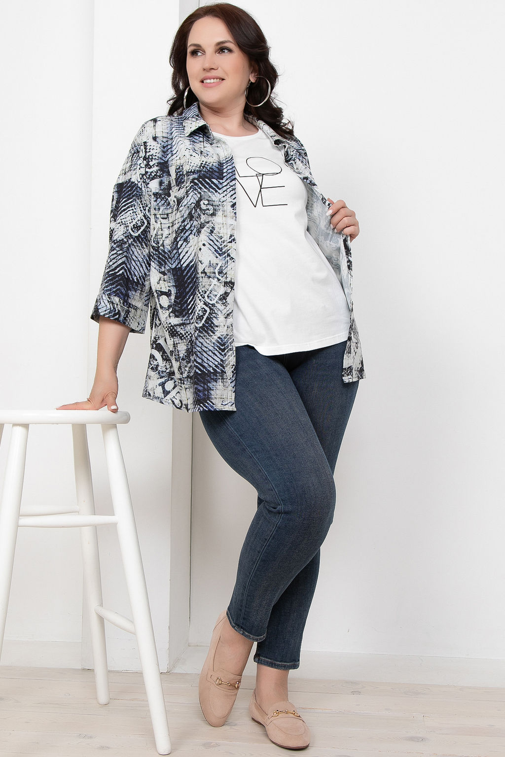 5557 Блуза - Prima linea фото 2