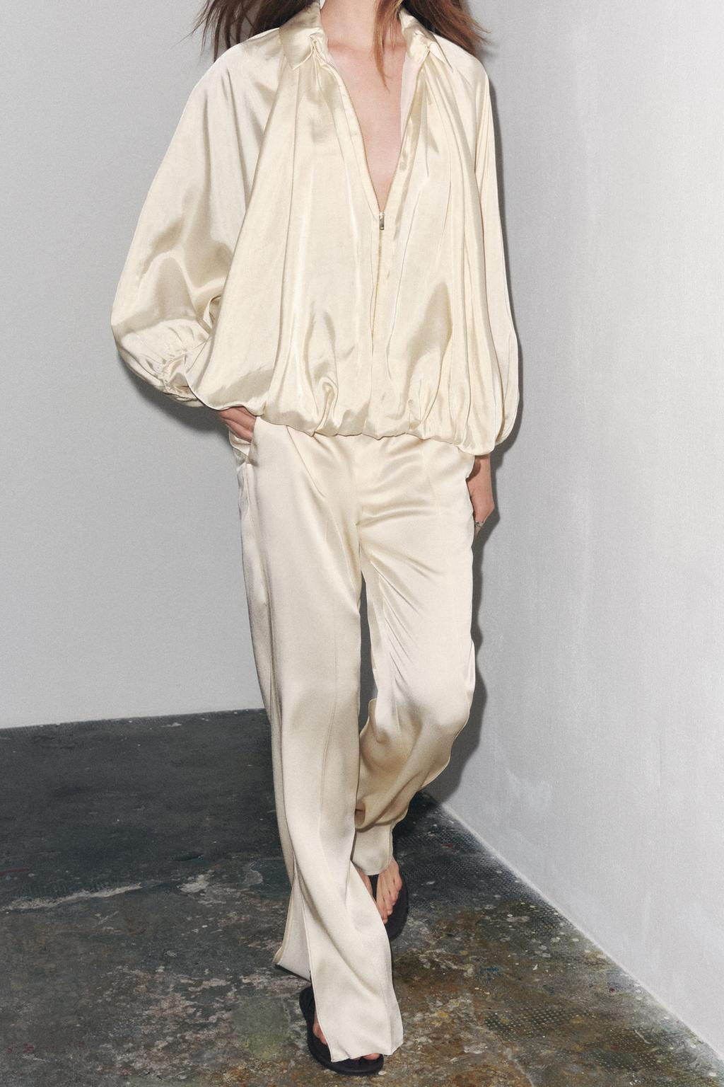 PUFFED BOMBER JACKET - ZW COLLECTION - Zara фото 3