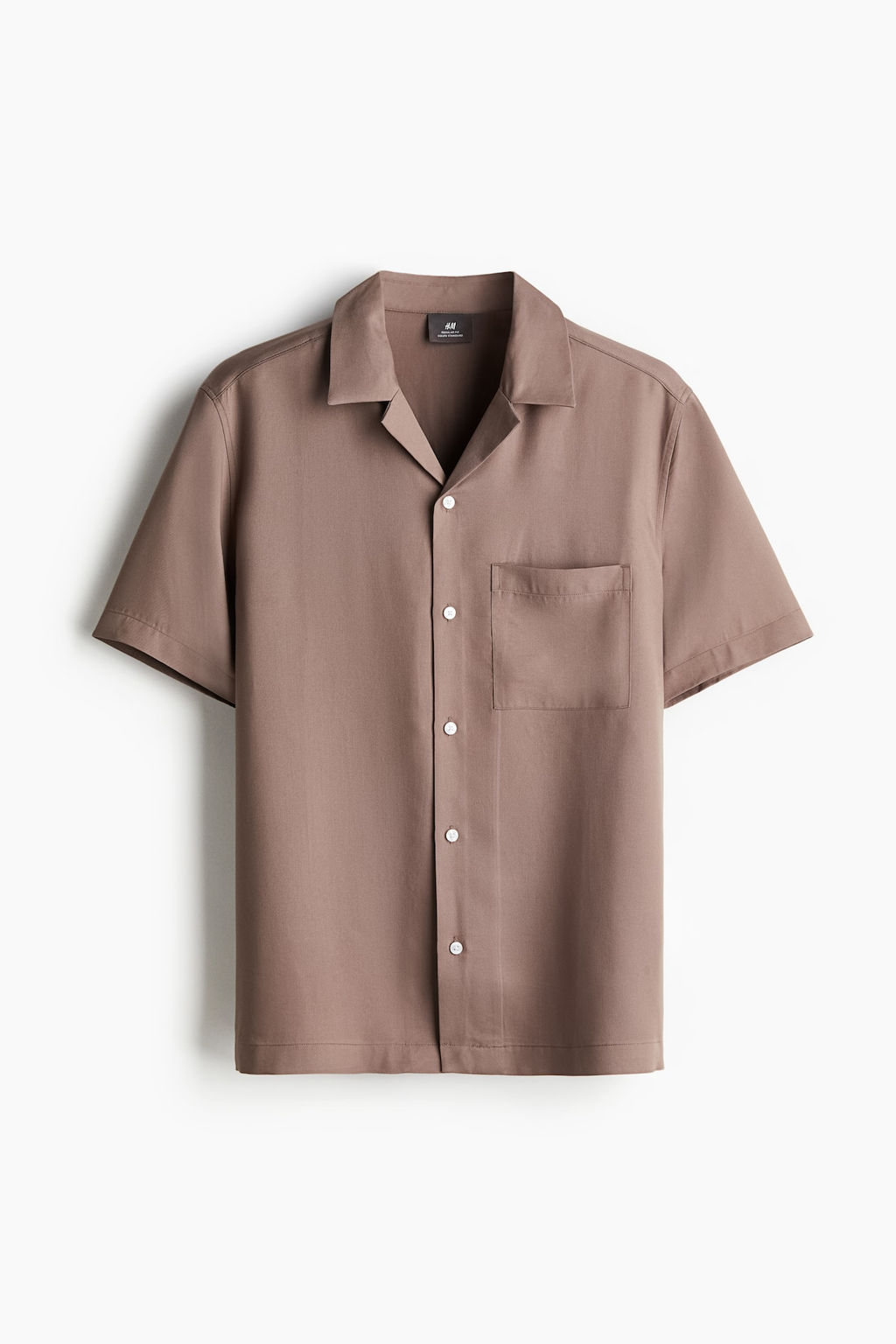Camisa resort de lyocell Regular Fit - H&m фото 6