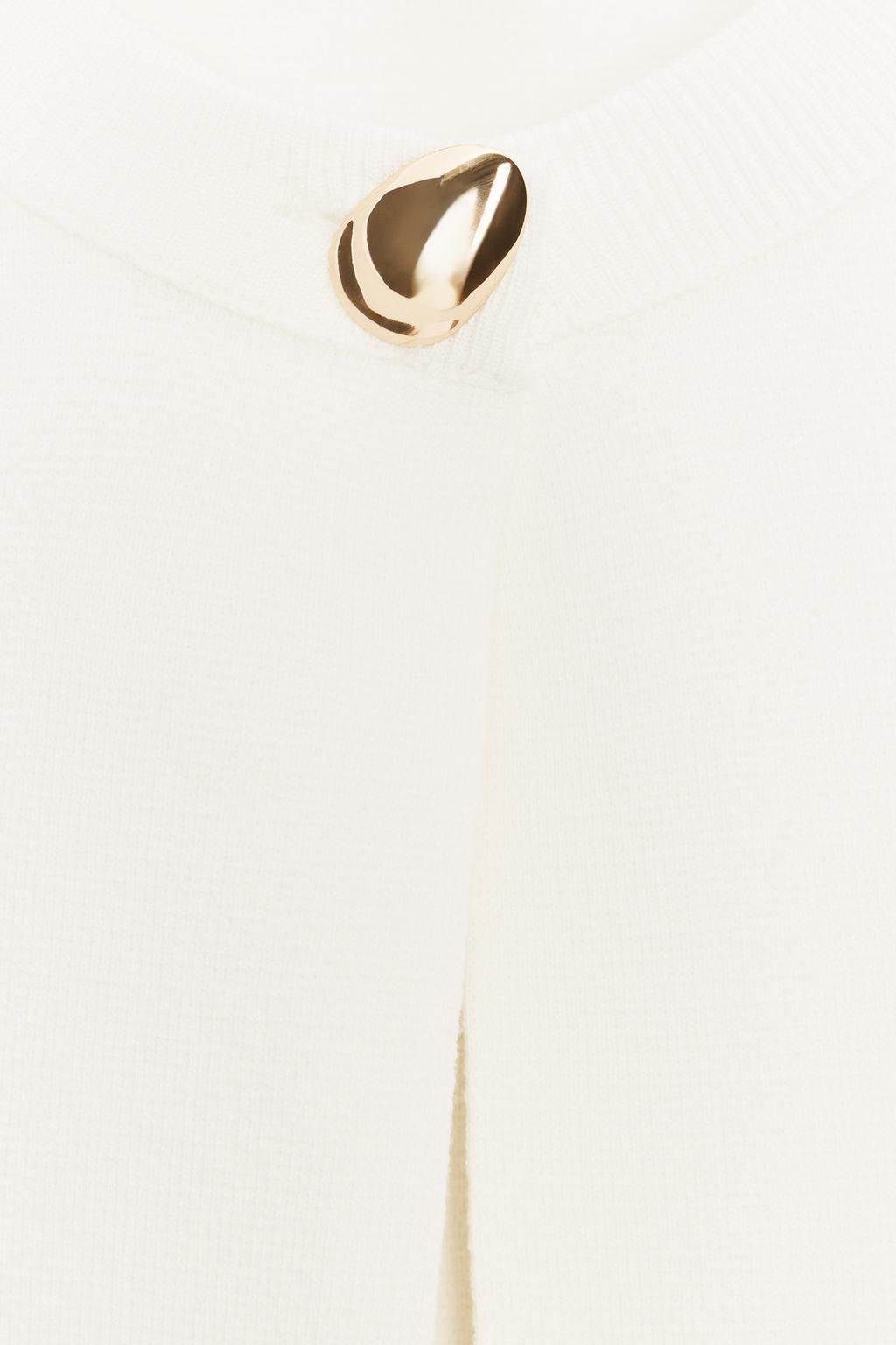 SHORT SLEEVE CARDIGAN - Zara фото 6