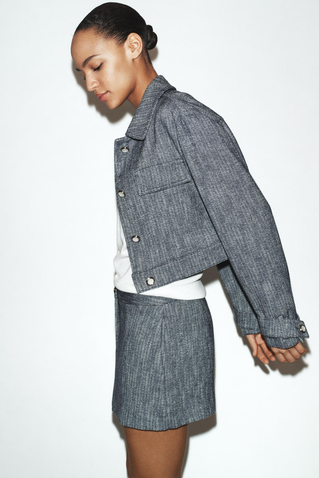 SHORT TEXTURED JACKET - Zara фото 4