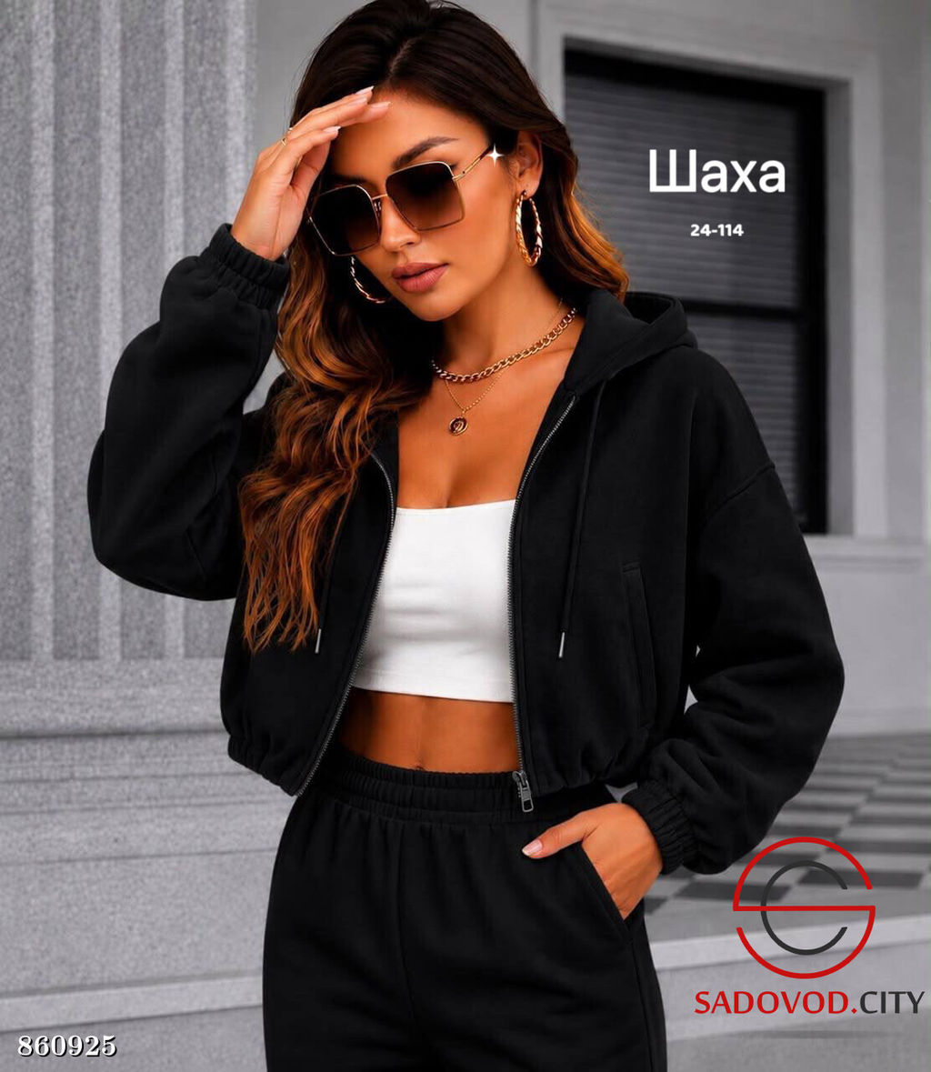 Кофта женская на молнии - Fiona фото 4