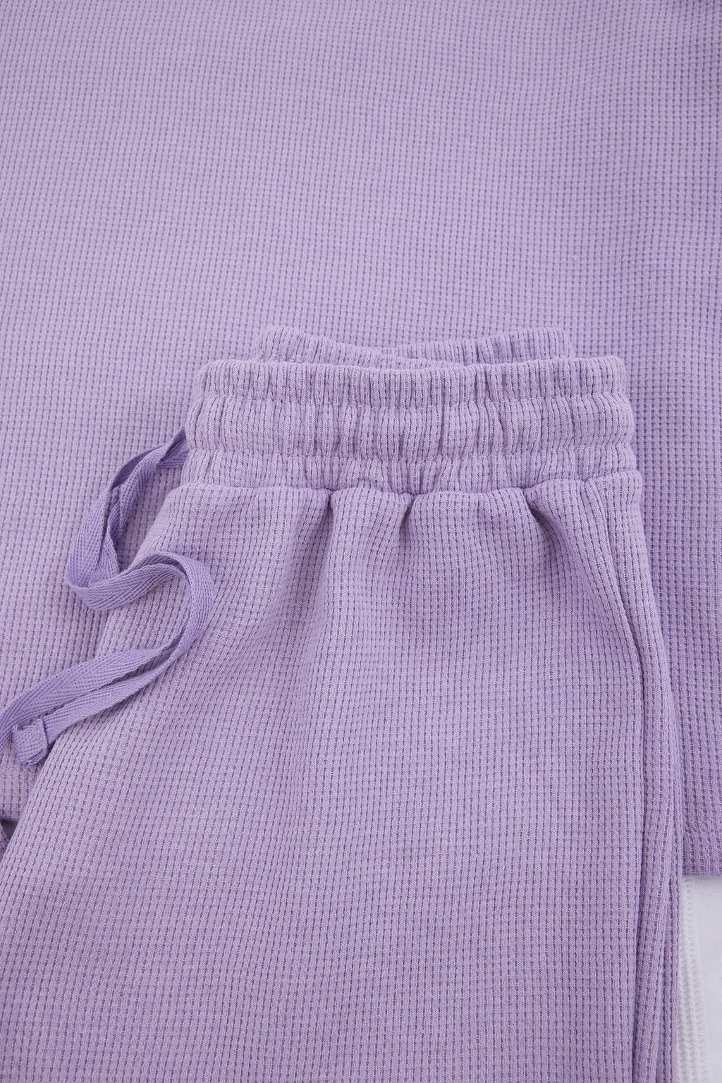 Yesil Bel Baglama Detayl? Waffle Orme Pijama Tak?m? THMAW26PT00050 - Trendyolmilla фото 19