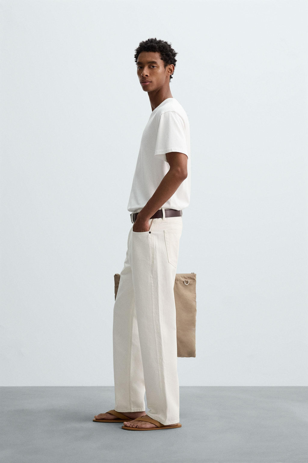 WASHED SLIM FIT T-SHIRT - Zara фото 4
