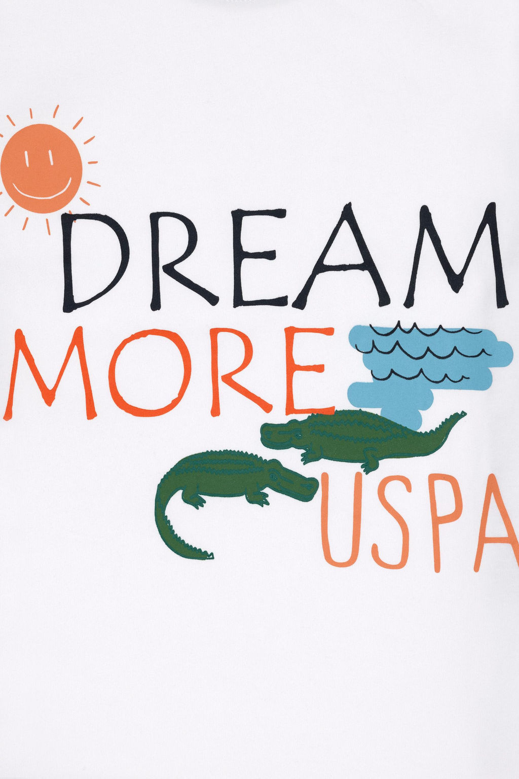 Erkek _ocuk Beyaz Oversize Bisiklet Yaka Ti__rt Sepette S_rpriz _ndirim - U.s. polo assn фото 4