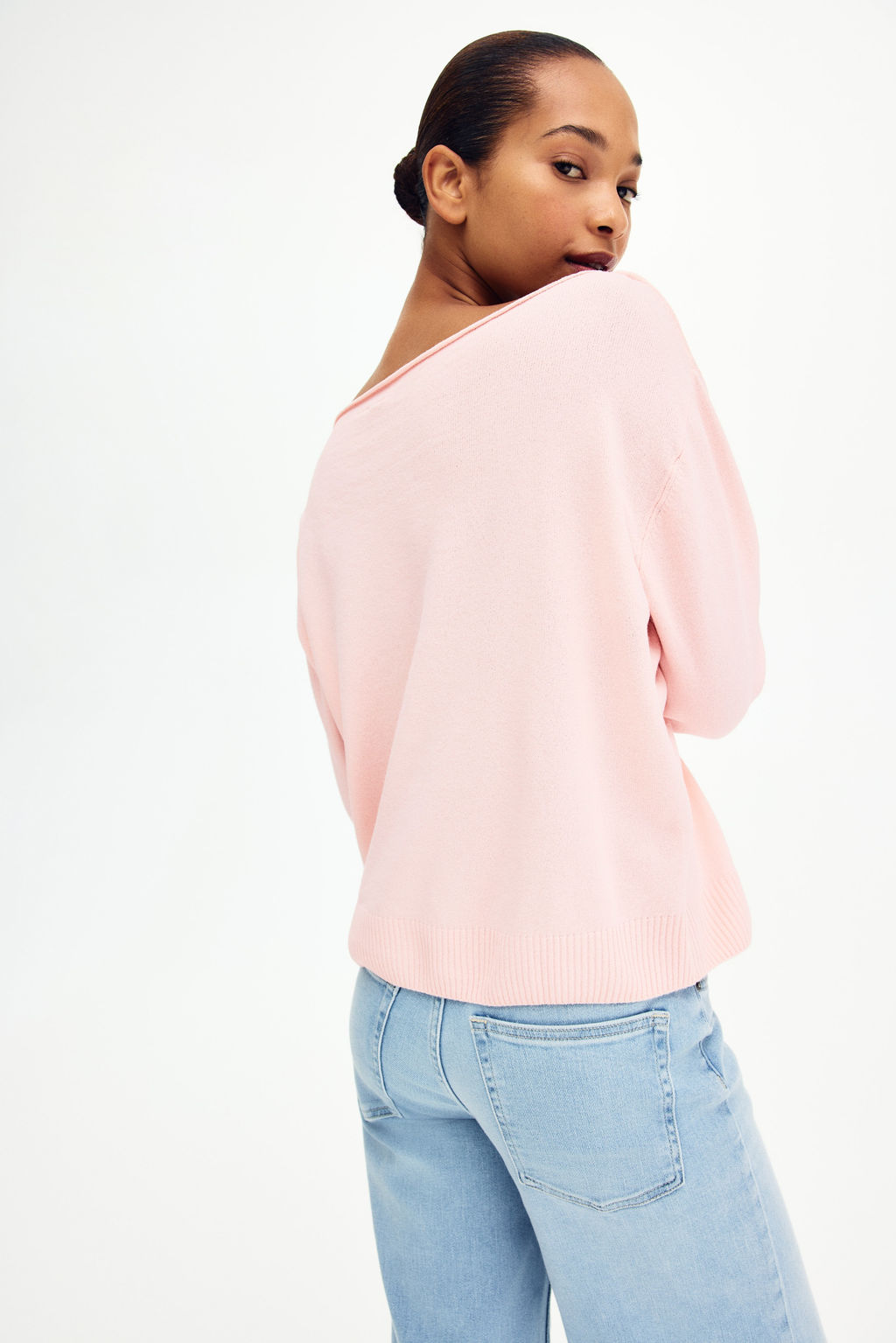Jersey off-the-shoulder - H&m фото 10