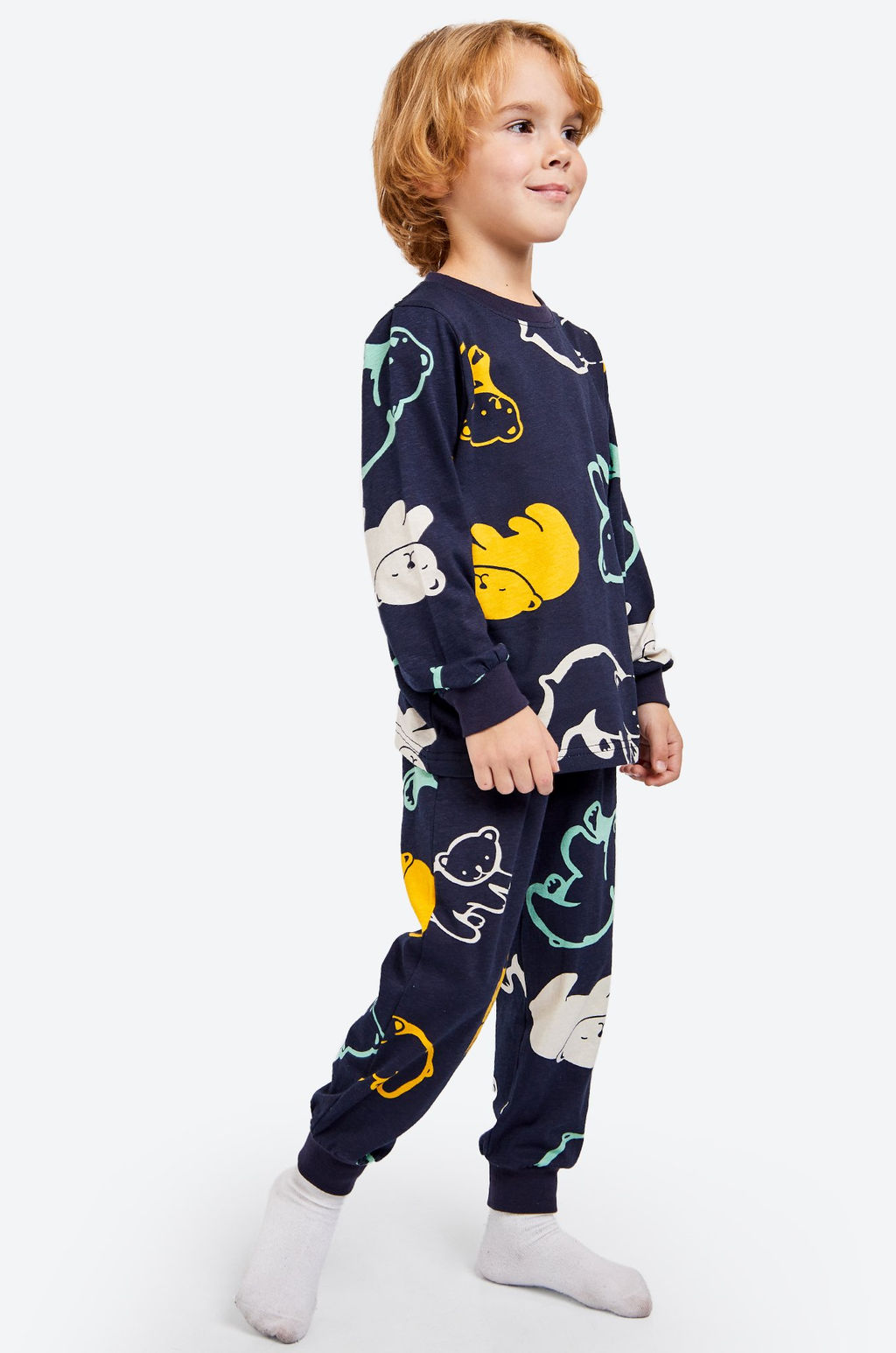 Хлопковая пижама для мальчика Happyfox