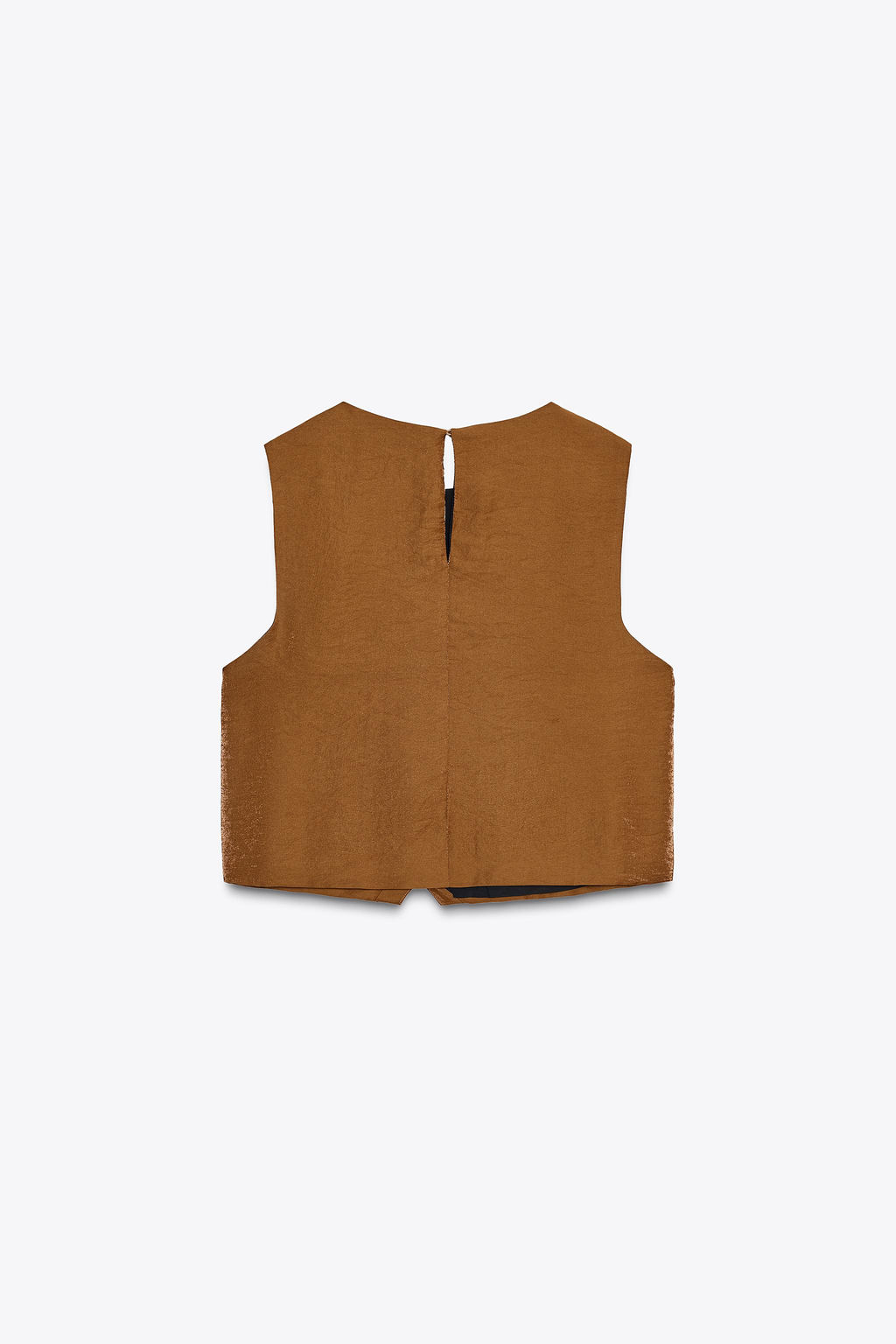 SATIN CROSSOVER TOP - Zara фото 7