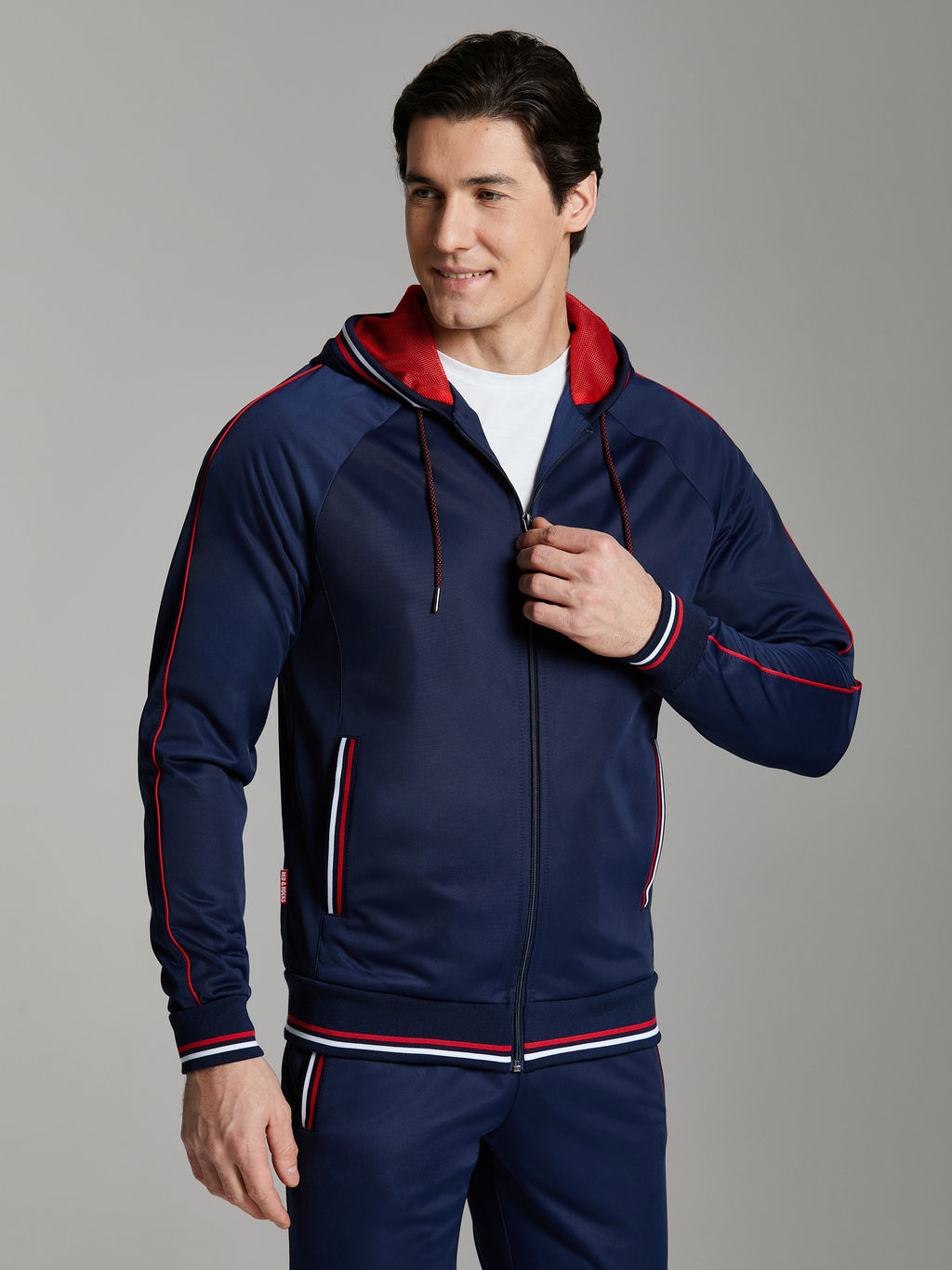 Спортивный костюм мужской 10M-RT-1843 RED-N-ROCKS - Addic фото 5