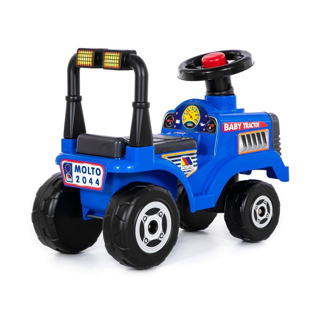 Каталка-трактор Митя (синяя) - Полесье фото 4