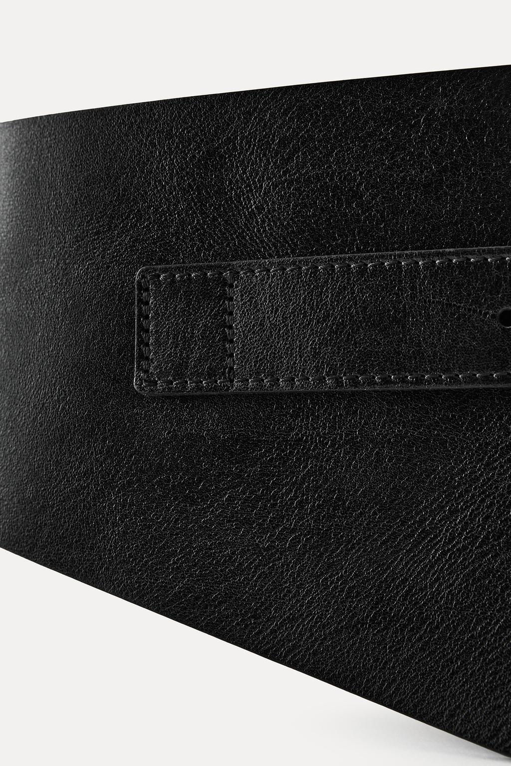 LEATHER SASH BELT - Zara фото 3