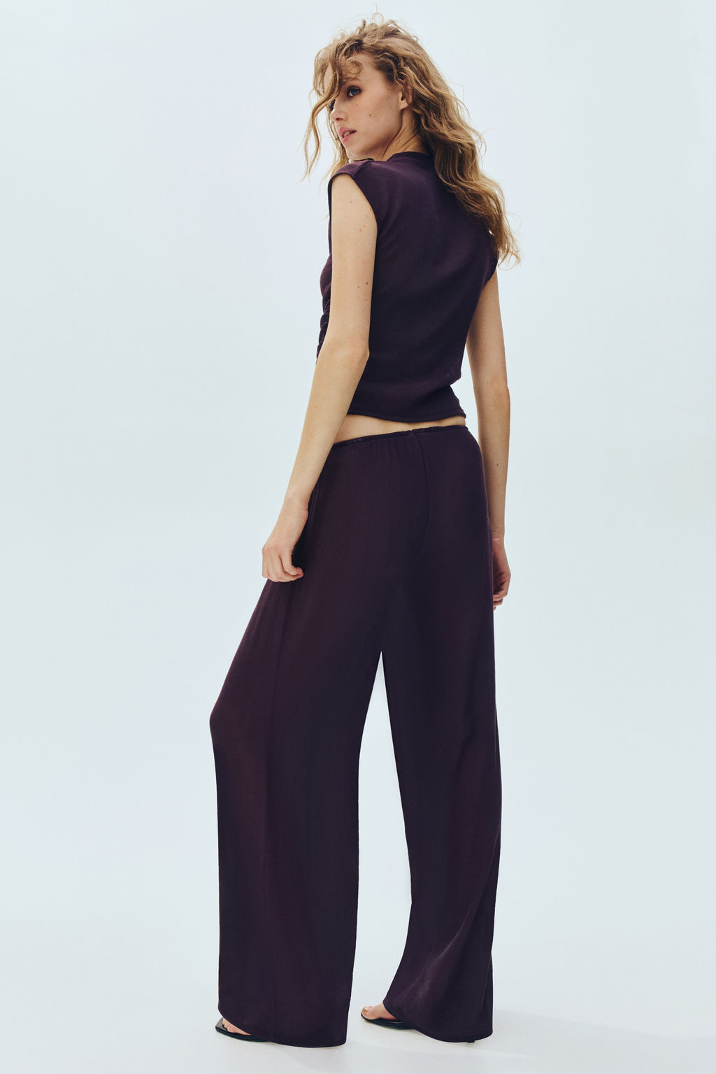 Pantal?n transparente con cord?n de ajuste - H&m фото 5