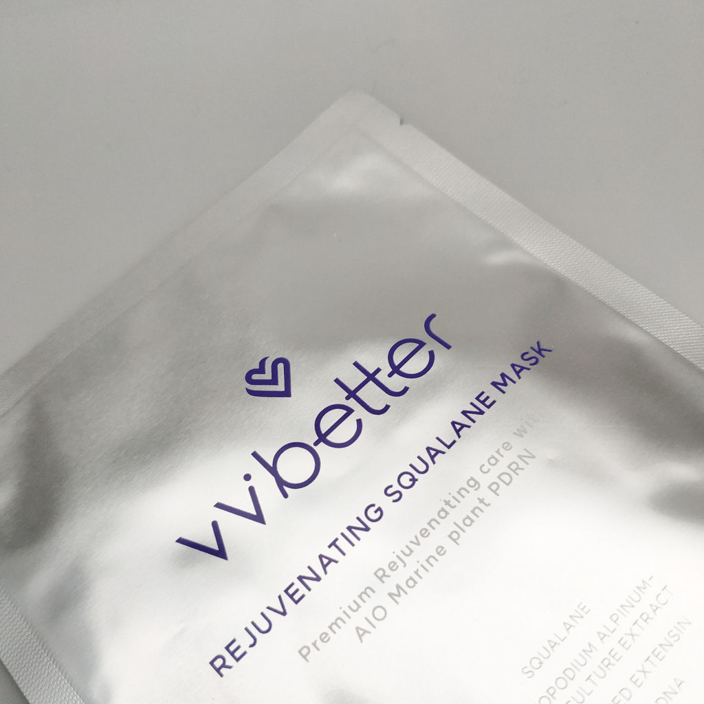 VVbetter Тканевая маска для лица обновляющая / Rejuvenating Squalane Mask, 28 мл  фото 3