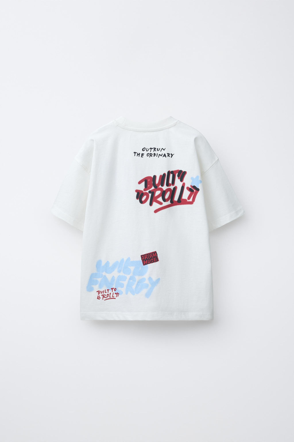 CAMISETA ESTAMPADO RELIEVE / Blanco - Zara фото 2
