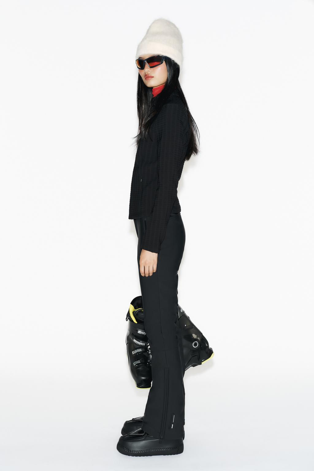 FLARE WATER-RESISTANT WINDPROOF RECCO® TECHNOLOGY SKI COLLECTION TROUSERS, CHARACTERISTICS - Zara фото 5