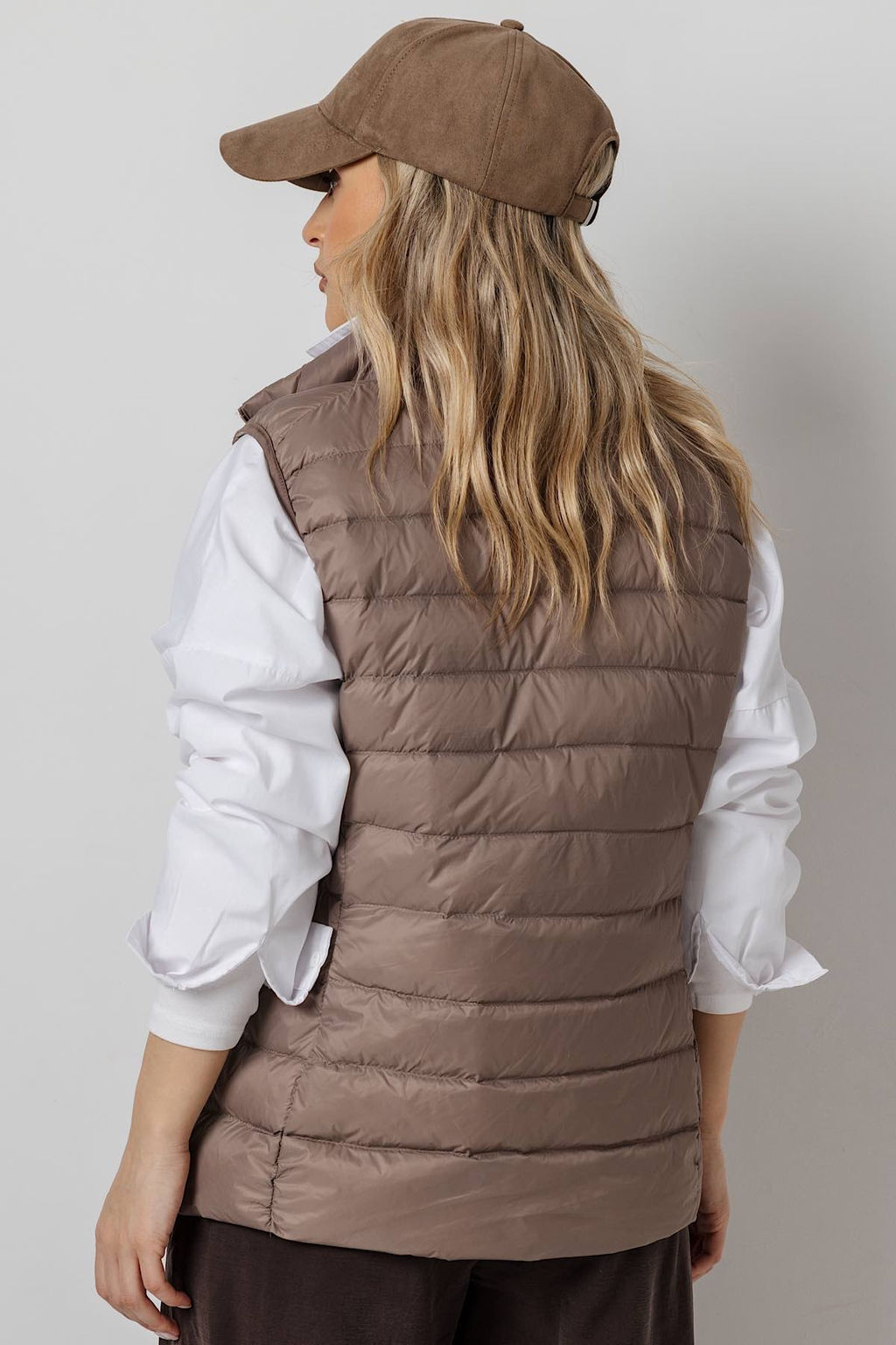 Жилет женский 2001/01/Мокко