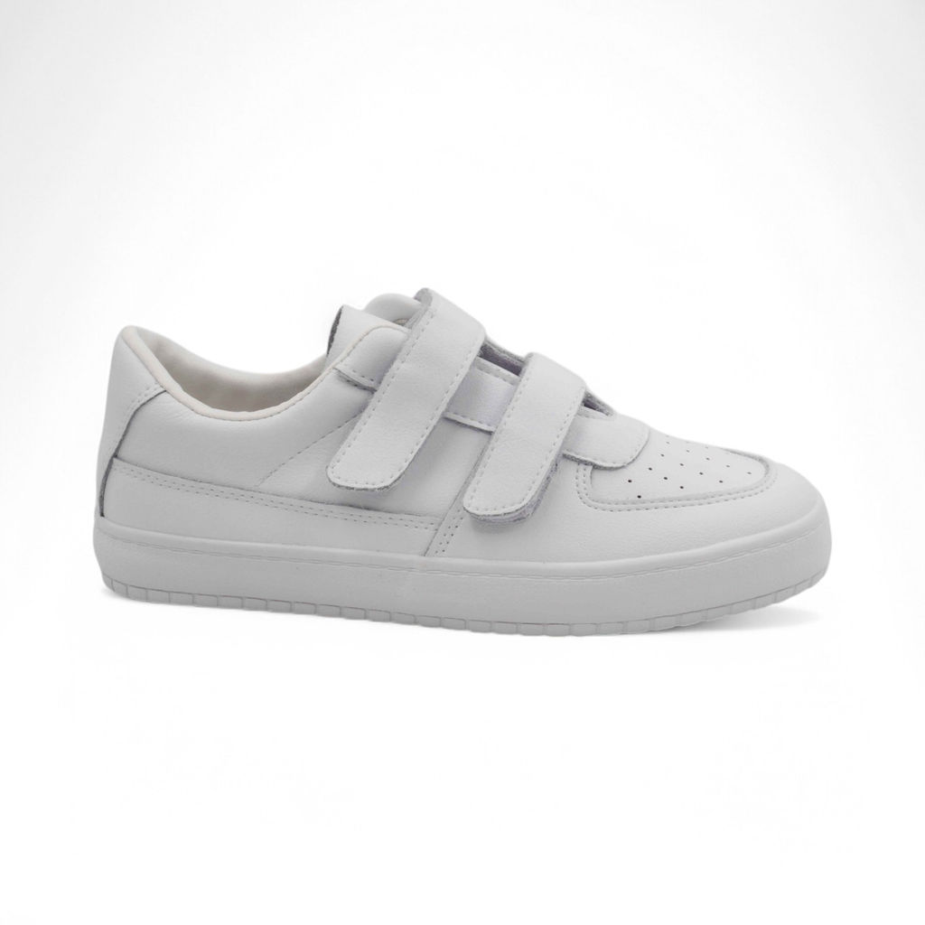 Кроссовки из натуральной кожи PDH196-1 белые - Sport фото 2