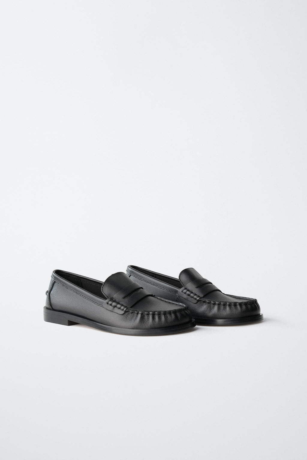 MOCAS?N PIEL / Negro - Zara фото 2