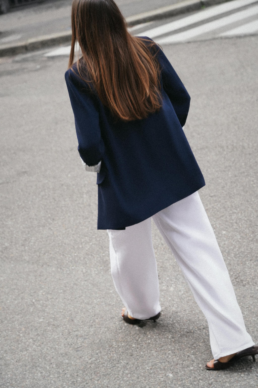 BLAZER PU?O ESTAMPADO / Marino - Zara фото 2