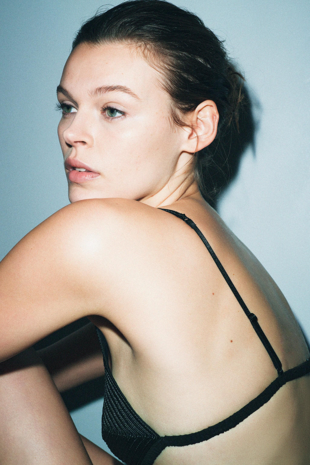 BRALETTE TRIANGULAR ESTRUCTURA / Negro - Zara фото 3