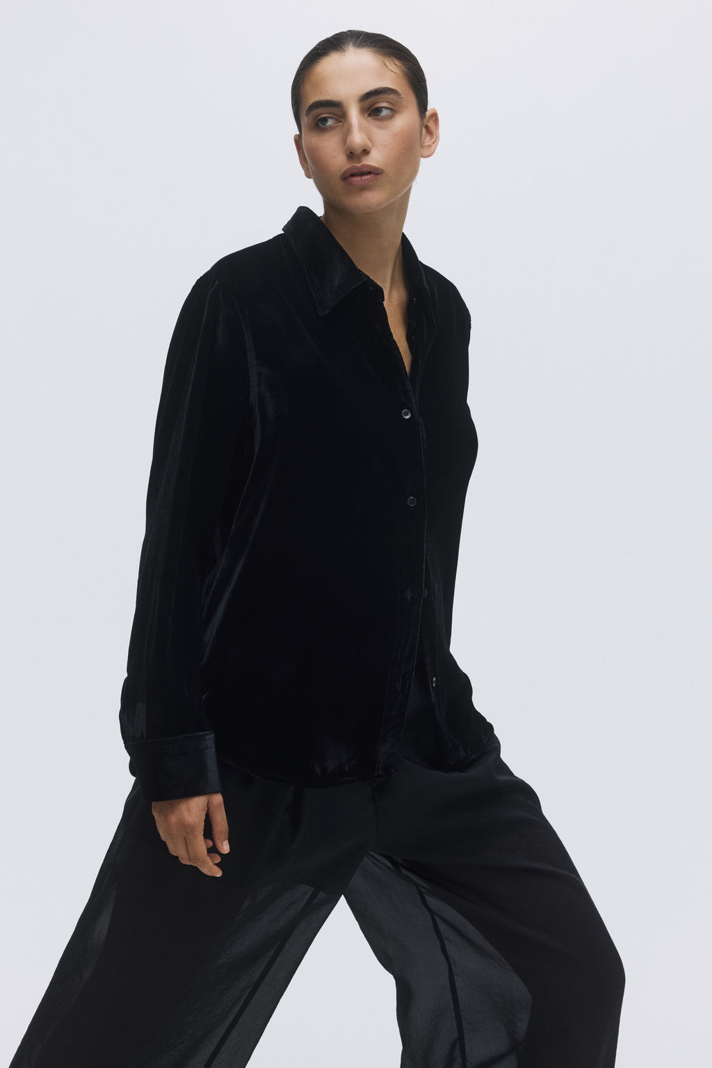 Camisa de terciopelo - H&m фото 2