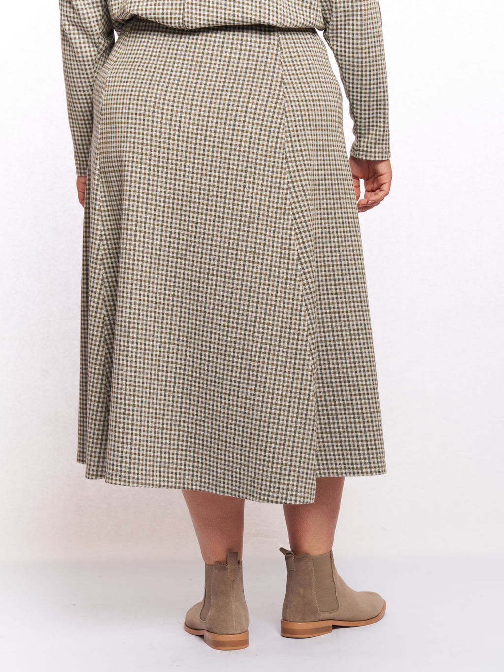 Юбка в клетку UB17408SQU30 - Артесса фото 4