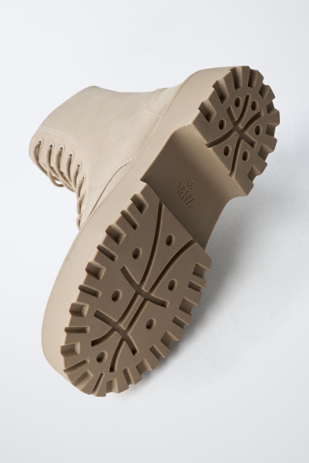 LACE-UP ANKLE BOOTS - Zara фото 7