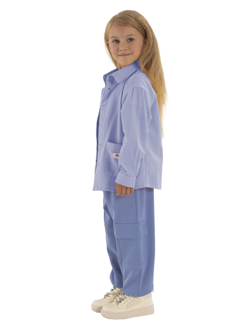 Брюки для девочки О56799 - Карамелли фото 10