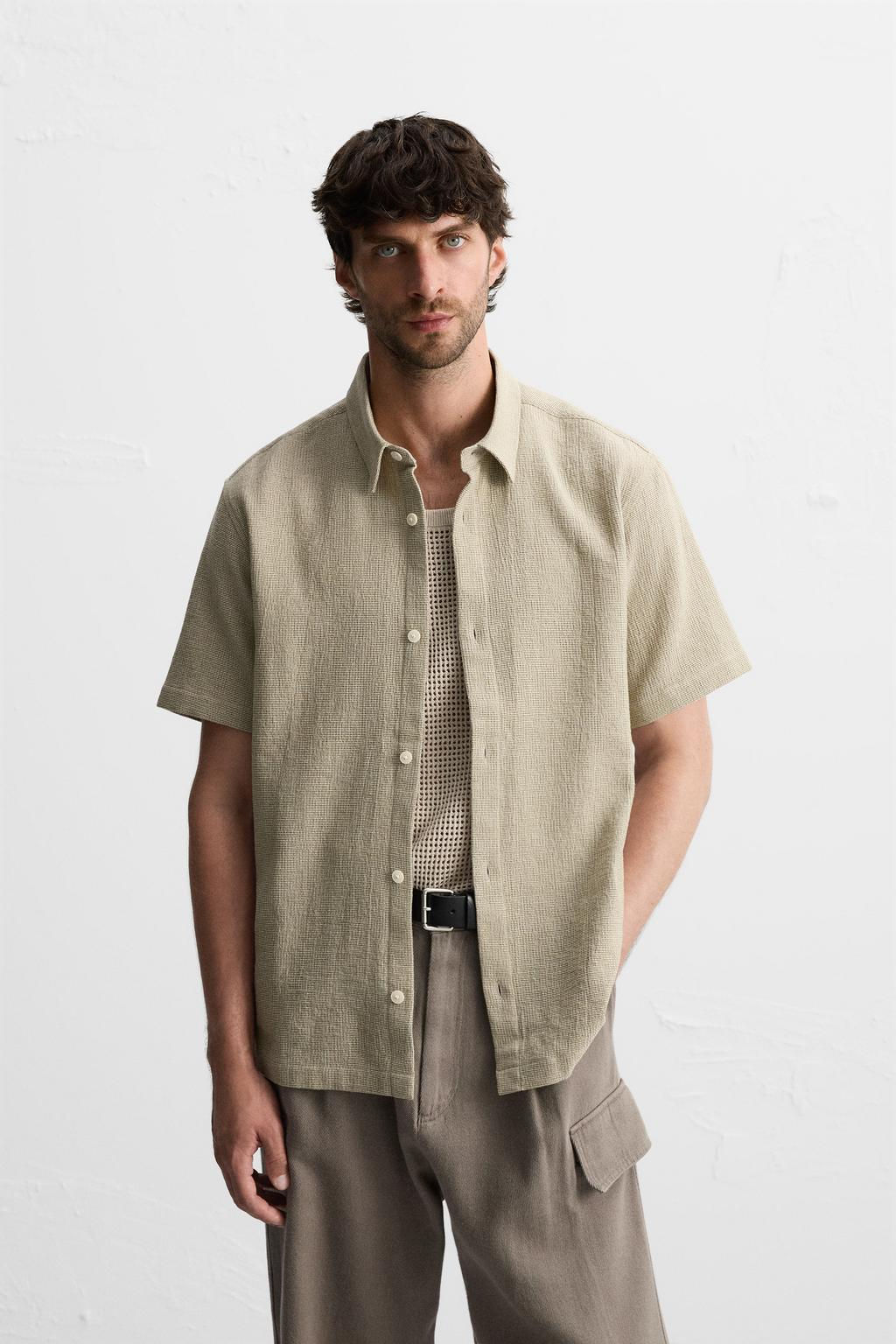 TEXTURED SHIRT - Zara фото 2