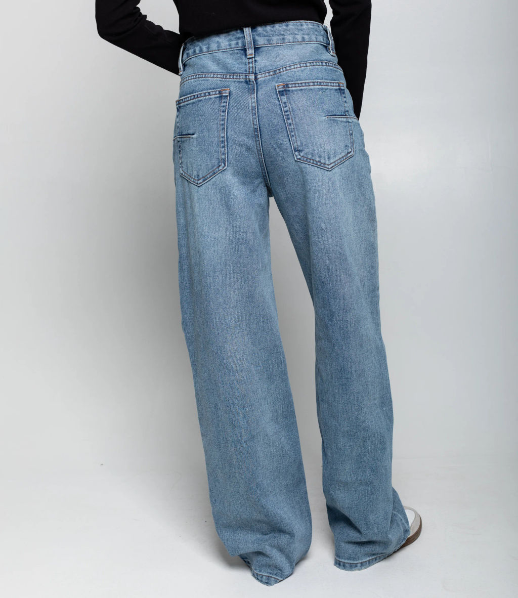 Джинсы #КТ867 (2), голубой