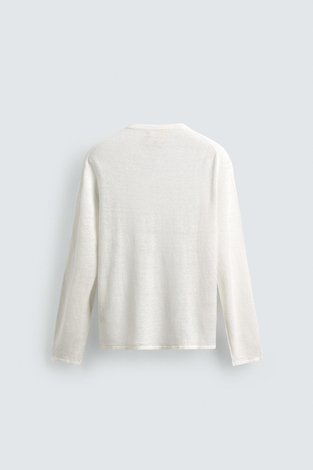JERSEY CUELLO PANADERO 100% C??AMO / Blanco - Zara фото 9