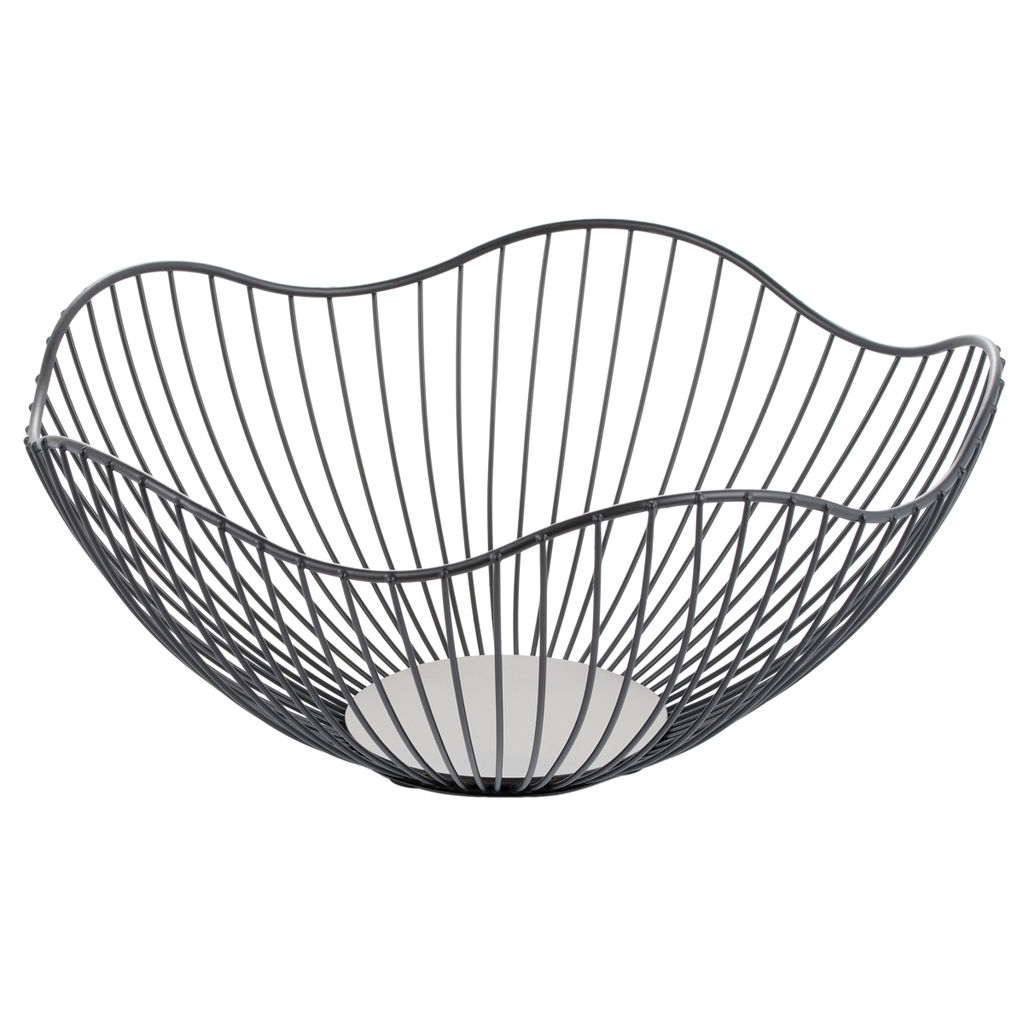 50956 GIPFEL Корзинка для фруктов MORAN, диаметр 28,5см. Материал: хромированная углеродистая сталь.  фото 2