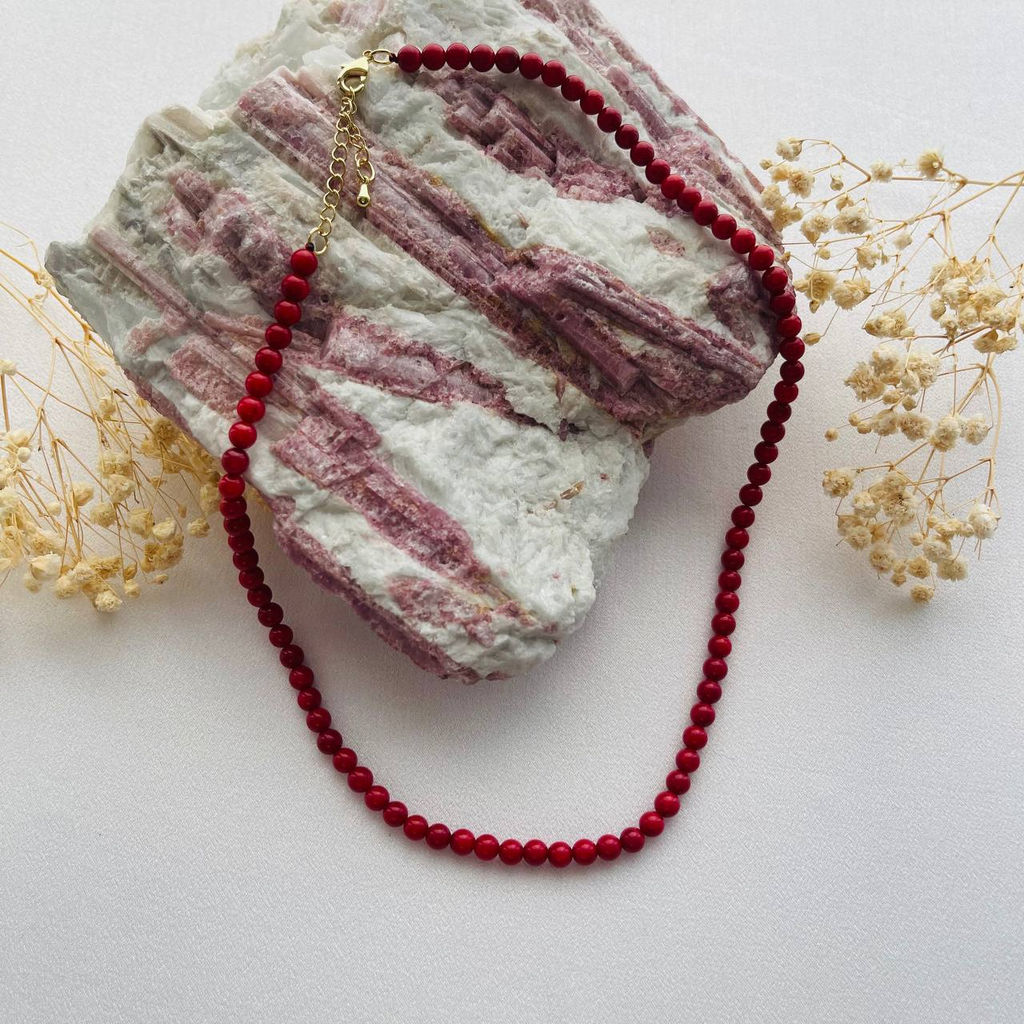 Бусы из Коралла