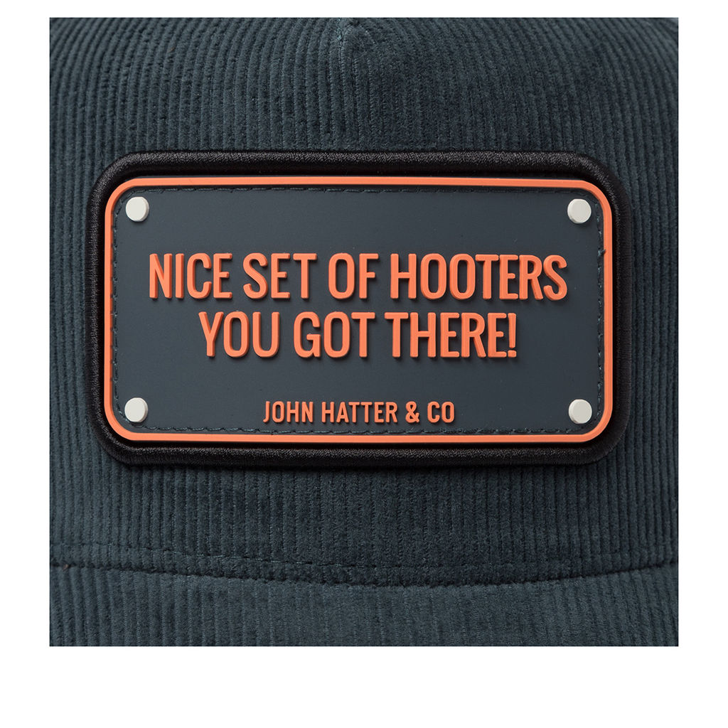 Бейсболка JOHN HATTER арт. R5-1191-U00 Nice Set Of Hooters You Got There! (темно-бирюзовый)  фото 4