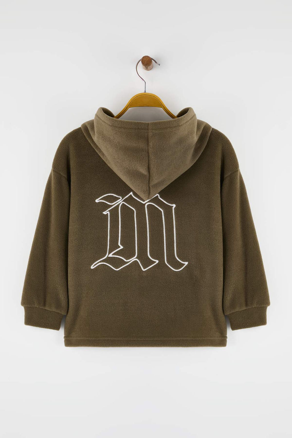 Haki S?rt Nak?sl? Unisex Cocuk Orme Sweatshirt TKDAW26SW00029 - Trendyolmilla фото 2