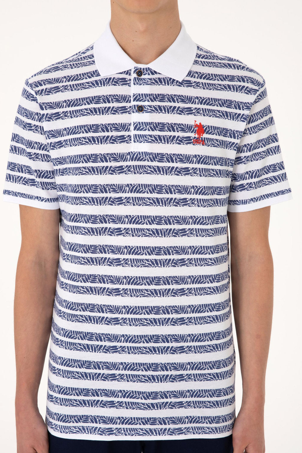 Erkek Regular Fit Polo Yaka A__k Lacivert Ti__rt Sepette S_rpriz _ndirim - U.s. polo assn фото 6
