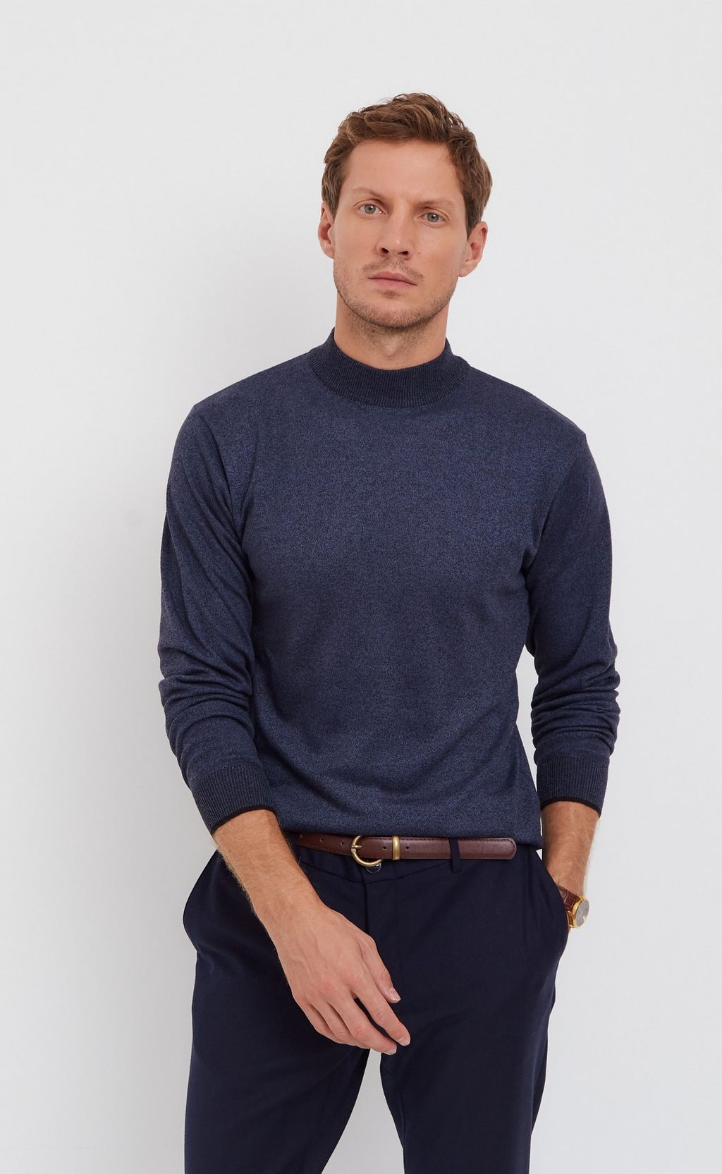 Водолазка F121-01-2 d.blue - Fine joyce фото 6