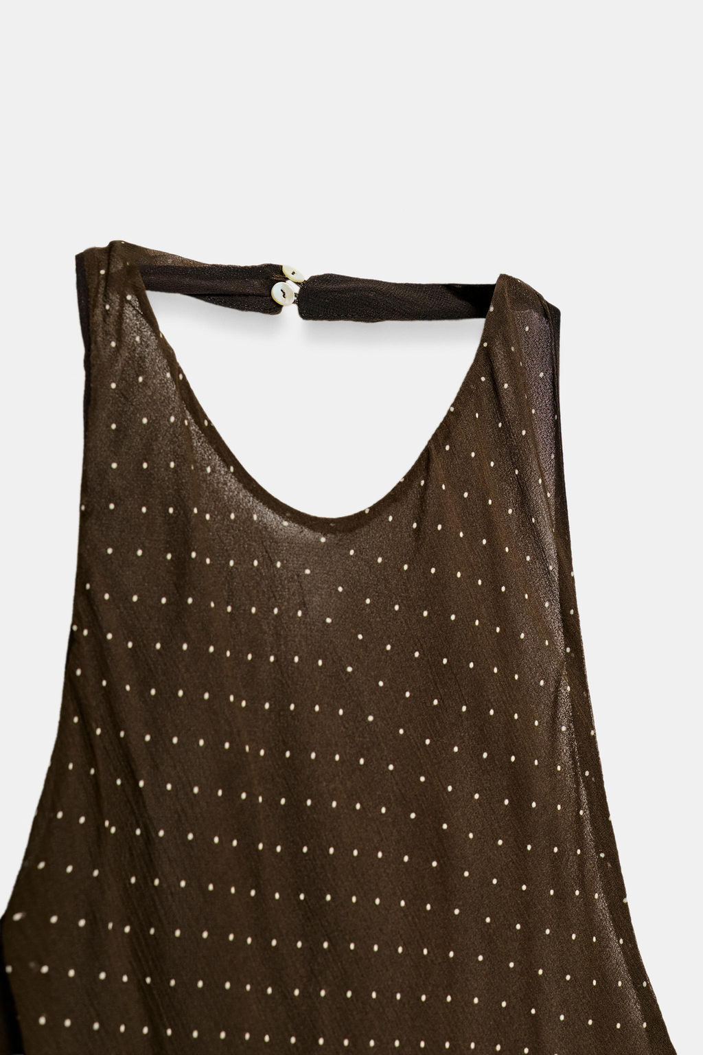 VESTIDO COMBINADO ASIM?TRICO ZW COLLECTION / Multicolor - Zara фото 9