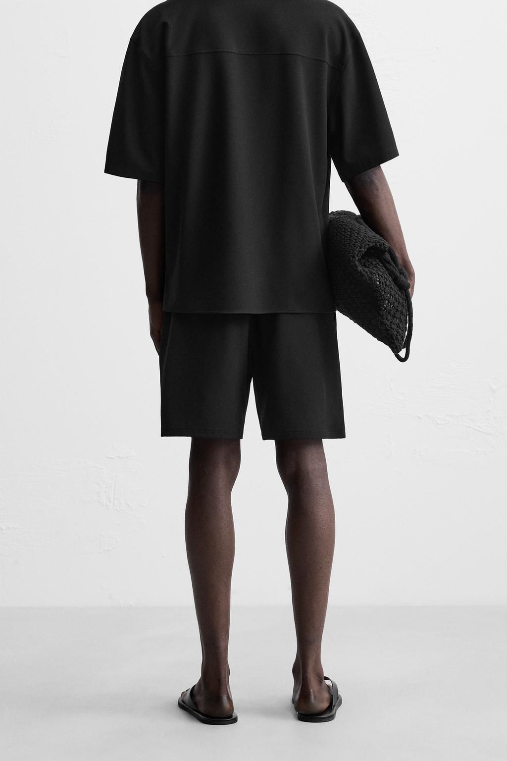 COMFORT REGULAR FIT BERMUDA SHORTS - Zara фото 11