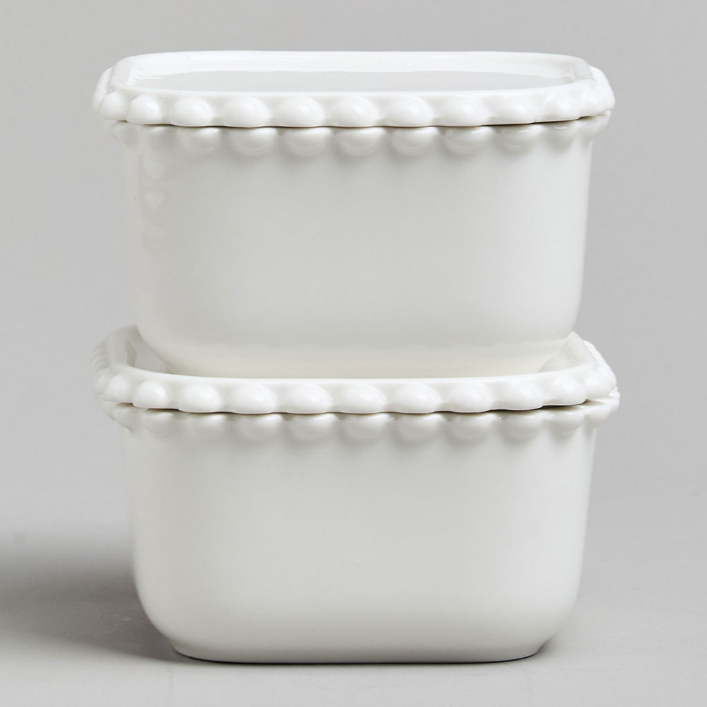 НАБОР ИКОРНИЦ LEFARD PEARL С КРЫШКАМИ 2 ШТ. КВАДРАТ. 10*5,5 СМ 200 МЛ  фото 9