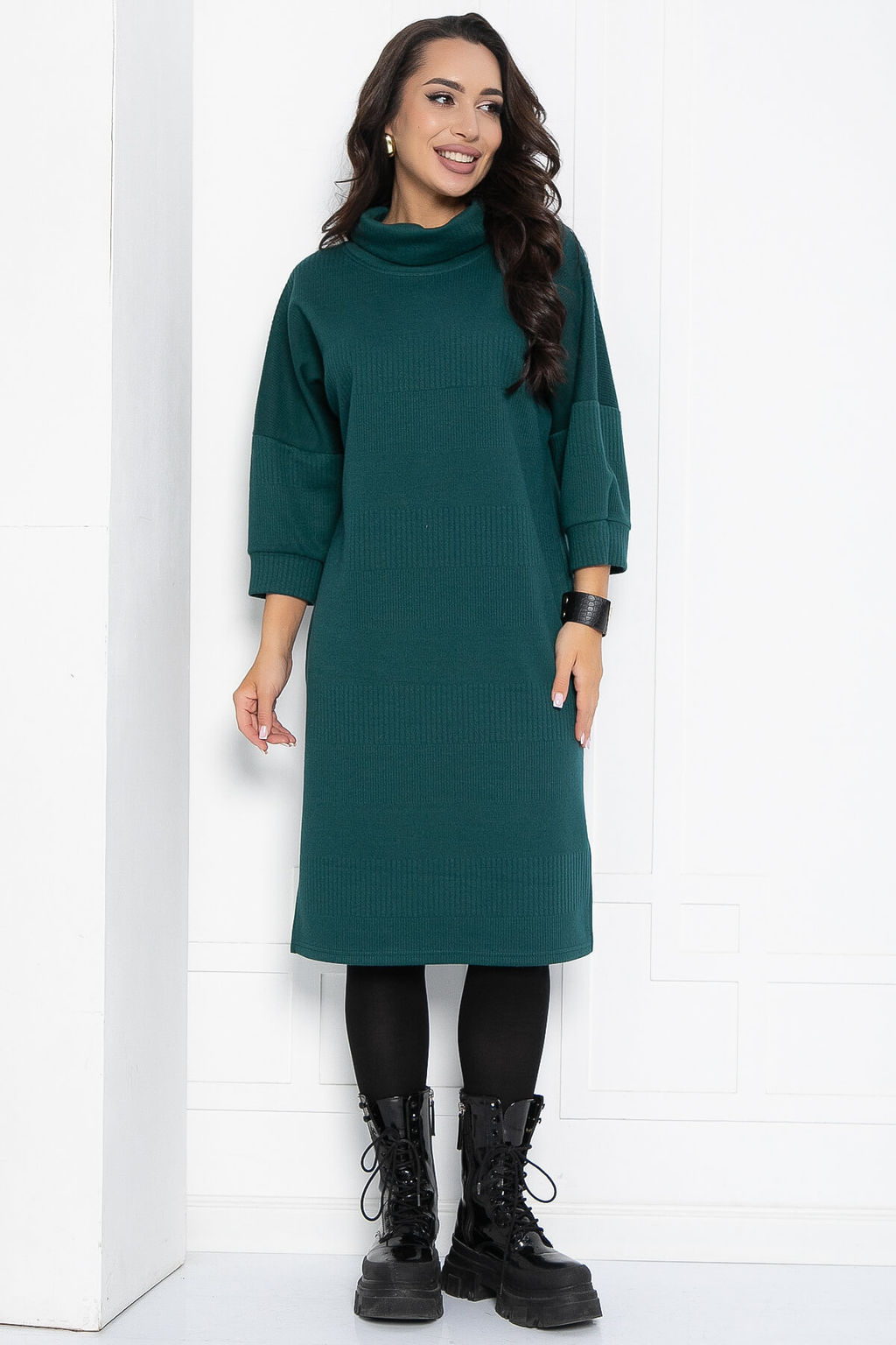 Платье Никс (изумрудное) П14963-4М - Lt collection фото 7