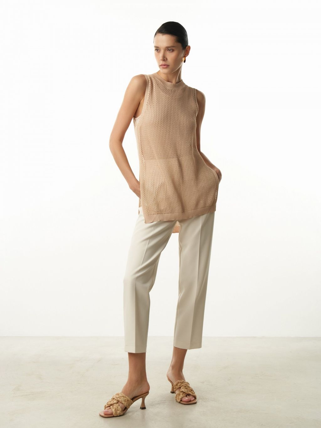 Conso/KM 230777 - beige Топ женский