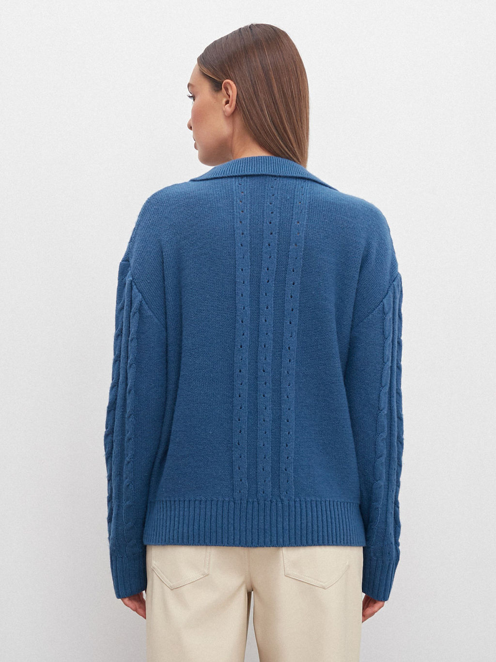 Conso/KJL 220605 - teal Джемпер женский фото 3