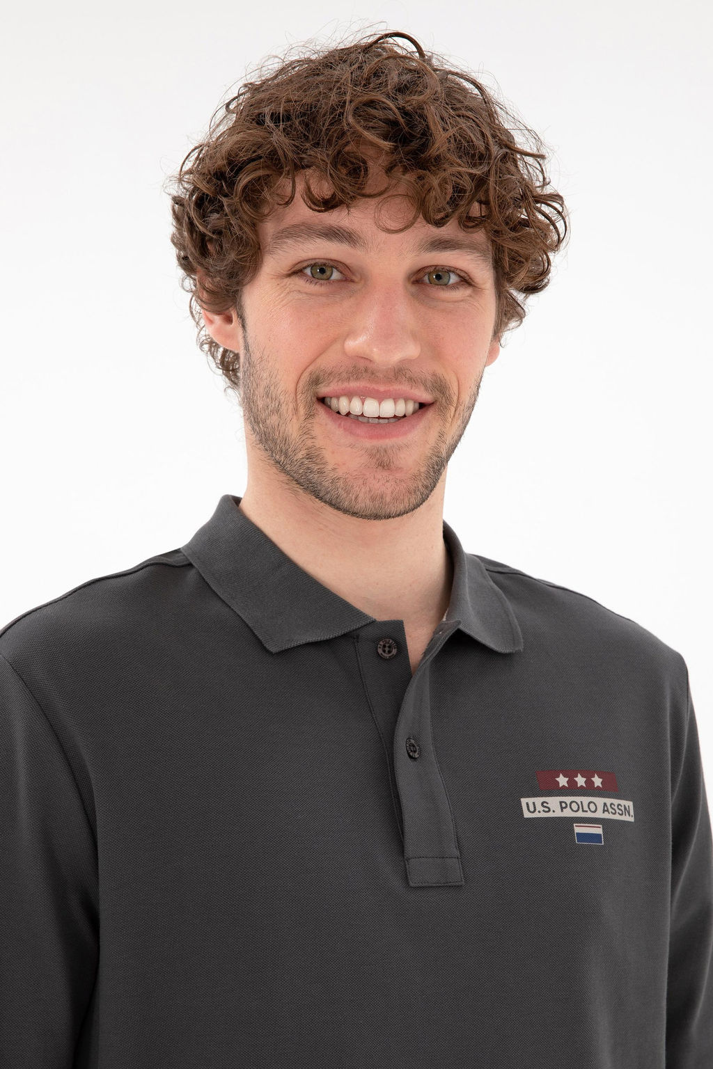 Мужской свитшот антрацитового цвета Неожиданная скидка в корзине