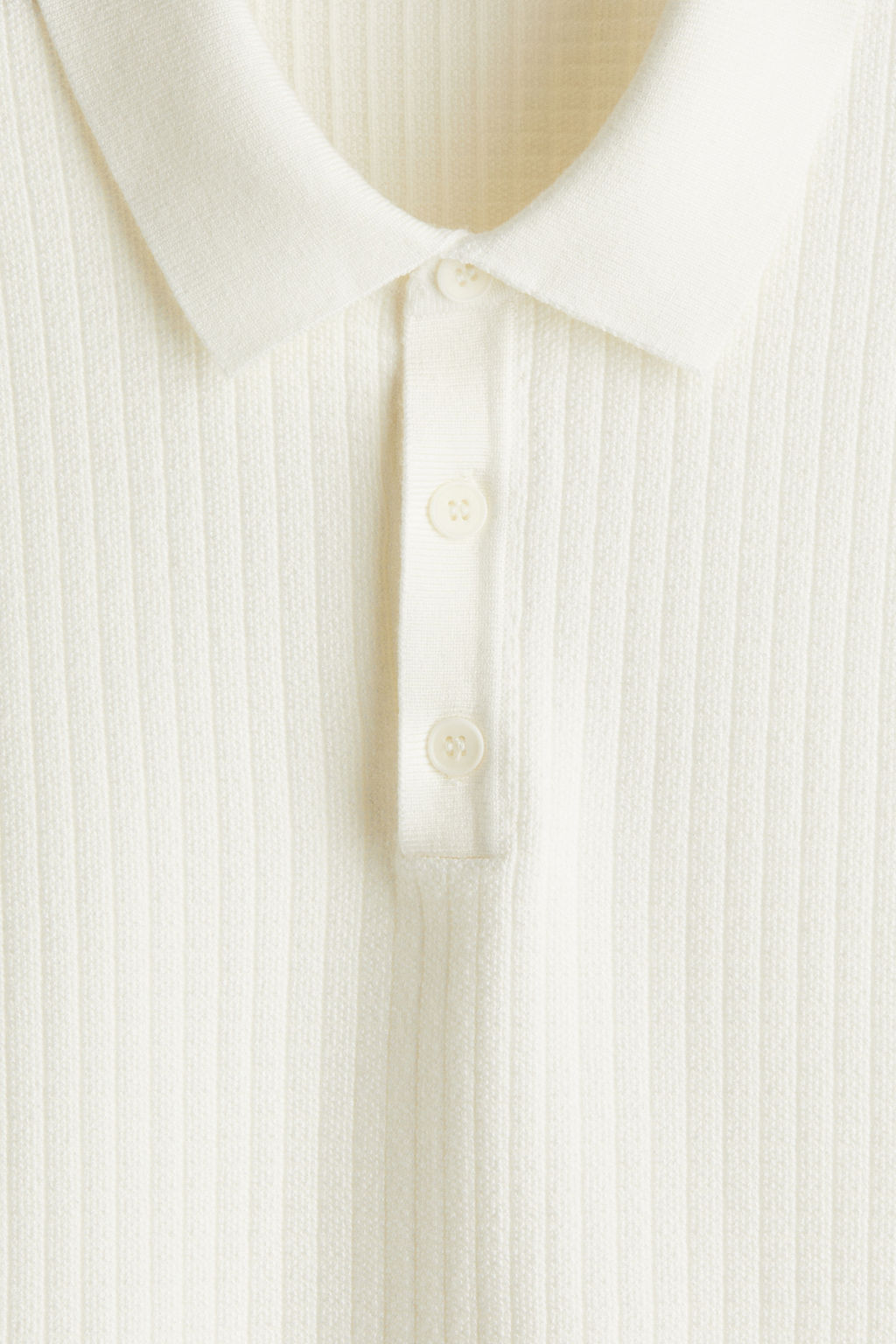 Polo en punto texturizado Regular Fit - H&m фото 7