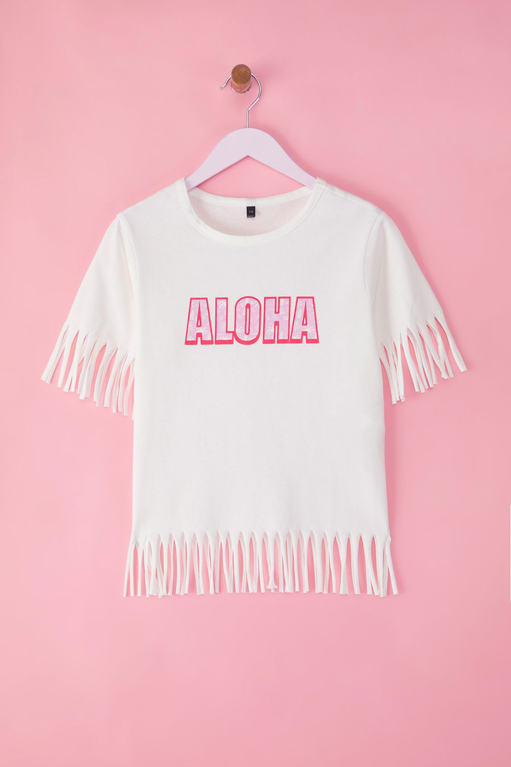 Ekru K?z Cocuk %100 Pamuk Slogan Bask?l? Regular Kal?p Puskullu K?sa Kol Orme T-Shirt TKDSS25TS00067 - Trendyolmilla фото 3