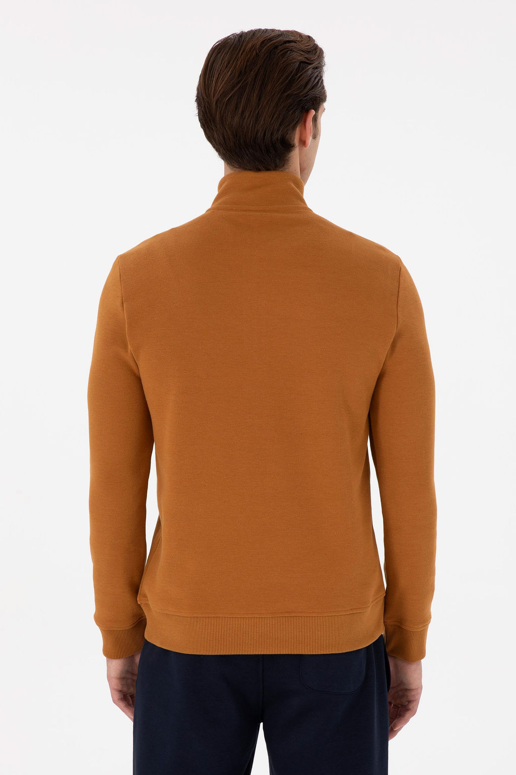 Мужской базовый свитшот кокосового цвета Неожиданная скидка в корзине - U.s. polo assn фото 5