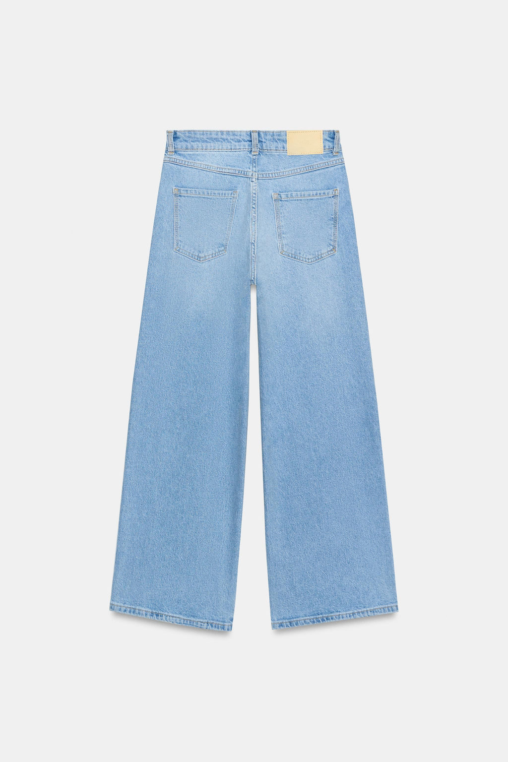 JEANS Z1975 CULOTTE TIRO ALTO COMFORT / Azul claro - Zara фото 9